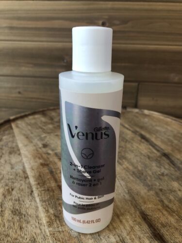 Primary image for Gillette VENUS 2 in 1 Cleanser and Shave Gel Gentle Hydrating 6.42 fl oz NEW