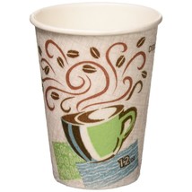 Dixie Paper Perfectouch Disposable Hot Cups, 12 OZ Cups / 50 Count - £22.01 GBP