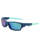 New KIDS Nike DZ7379 402 Blue &amp; Green JOLT M Sunglasses with Green Mirro... - $79.15