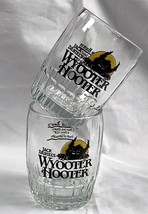 2 Jack Daniel&#39;s Wyooter Hooter Recipe Cocktail Glasses Beveled 8 oz - £17.76 GBP