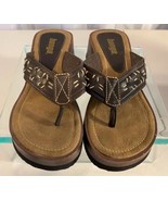 Brown Bongo Women&#39;s Platform Sandals Size 6 - £27.21 GBP