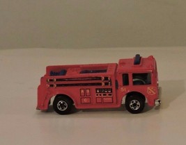  Vintage Hot Wheels Mattel Fire Truck Red Engine 1976 - £4.64 GBP