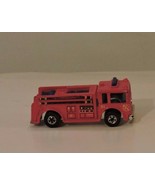  Vintage Hot Wheels Mattel Fire Truck Red Engine 1976 - £4.68 GBP
