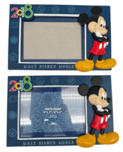 Mickey Mouse Photo Frames 2018 Two Walt Disney World Blue Tabletop 5x7 4x6 - $32.00