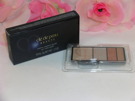 New Shiseido Cle De Peau Beaute Eye Shadow Quad Refill #206 Colors &amp; Hig... - £21.38 GBP