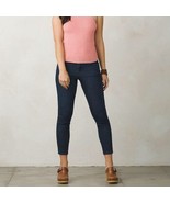 New NWT Womens Prana Pants Carlotta 6 28 Pockets Crop Jeans Dark Blue In... - £108.24 GBP