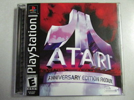 Atari Anniversary Edition Redux 12 Arcade Hits Playstation 1 Ntsc U/C E/EVERYONE - $2.72