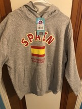Outerstuff FIFA World Cup 2022 Spain Grey Hoodie Size Large - £13.83 GBP