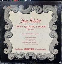 Franz Schubert Trout Quintet A Major Op. 114 Lp Vinyl - £11.95 GBP