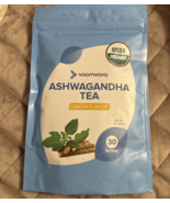 VoomVaya Organic Ashwagandha Root Tea - Caffeine-Free Herbal Tea 30 Tea ... - £10.44 GBP