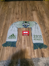 Exclusive Alliance Seattle Sounders 2011 FC Scarf MLS Blue Green White New - $370.77 MXN