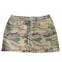 Vanilla Star size 5 camo brown green rhinestone skirt - $8.00