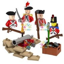 New Napoleonic Wars Military Soldiers Blocks Fusilier Rifles Weapons Toy... - £9.34 GBP