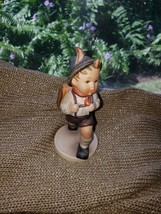 HUMMEL GOEBEL &quot;SCHOOL BOY&quot; FIGURINE #82/0 TMK3 STYLIZED BEE W. GERMANY 5... - $374.59 MXN