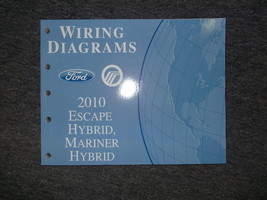 2010 Ford Escape Hybrid Electrical Wiring Diagram Ewd Service Shop Repair Manual - $34.99