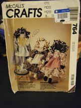 McCall&#39;s Crafts 764 Ethnic Dolls &amp; Clothes Pattern - Approx. 21&quot; Tall - £7.62 GBP