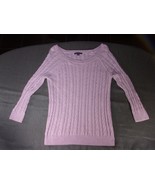 AMERICAN EAGLE OUTFITTERS WOMENS LIGHT PURPLE SWEATER SIZE MEDIUM SV 248 - €18,17 EUR