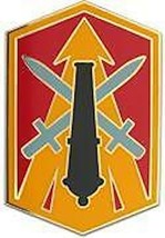 ARMY 214TH FIRES BRIGADE COMBAT SERVICE IDENTIFICATION ID MILITARY BADGE - $28.49