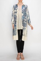 Origami Oversized Jacket With Lace Denim - $32.00