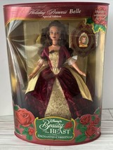Barbie Beauty &amp; the Beast The Enchanted Christmas Holiday Princess Belle 1997 #2 - £29.60 GBP