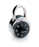 Master Lock 1500D Dial Combination Lock 1-7/8 Inch Black - $25.13 CAD