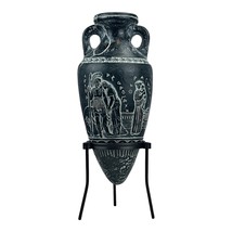 Vase Hector et sa femme Andromaque Rhyton Grèce antique poterie Iliade d... - $59.42