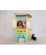 American Girl Lea&#39;s Fruit Stand Set 18&quot; Doll Playset + Lea Doll + Meet +... - £96.22 GBP
