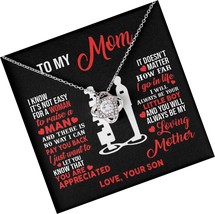 Gifts for Mom From Son To My Mom Little Boy Pendant Jewelry - $200.55 CAD