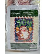 Craftways Joyful Santa Christmas Holiday Latch Hook Kit 27&quot; x 20&quot; New - $885.22 MXN
