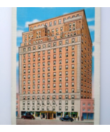 Hotel Chesterfield Postcard Building New York City Old Cars NYC 49th 194... - £10.83 GBP