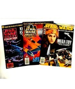 STAR WARS Galaxy Collector Magazine Lot (3 Issues) (1, 5, 7) 1998-1999 - £7.66 GBP