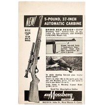 1948 Mossberg 22 Automatic Carbine Rifle Advertisement Firearms Guns E2J1 - $19.99