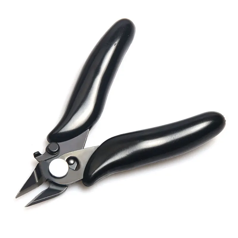 Black 3.5 inch Black Mini Wire Cable Cutters Cutting Side Snips Flush Pl... - £129.04 GBP