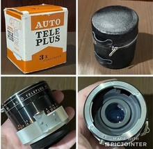 Cosmos Auto Teleplus 3X Converter for Nikon F Photomic Camera Case Paper... - $24.70