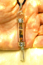 Haunted WAND PENDANT FREE W $49 BLESSINGS AND OPPORTUNITIES MAGICK Witch... - £0.00 GBP
