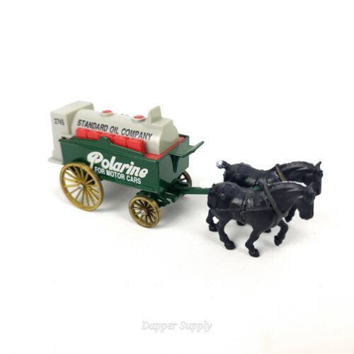 Primary image for Lledo Days Gone By Standard Oil Horse Drawn Tanker 1:50 Die Cast ©1983