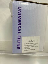 Simpure 15 Stage Shower Head Filter Purifier Cartridge Hard Water Soften... - £6.81 GBP