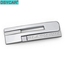 DSYCAR 1Pcs 3D  PLATINUM Car Side  Rear Trunk Emblem  Sticker Decals for Cadilla - £64.32 GBP