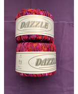 2 ea Knitting Fever DAZZLE Ladder Ribbon Novelty yarn clr 112 - $4.08