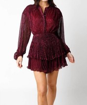 Olivaceous lottie dress in Magenta - size M - $58.41