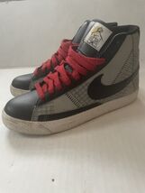 NIKE BLAZER JUNIORS MID 318705-004 Size 5.5Y Black Gray Rare - $13.40