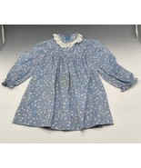 Vintage Saks Fifth Avenue Baby Dress Floral Peasant Doll - $680.66 MXN