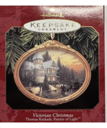 Hallmark Keepsake Ornament Thomas Kinkade Victorian Christmas Vintage 1997 - $6.64