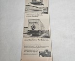 Mayflower Living Room on a Magic Carpet Air-Ride Van Vintage Print Ad 1967 - $14.98