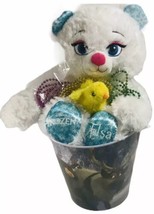 Disney Frozen Easter Basket Build A Bear Lot Jewelry Bunny Ears Tin Pail Set - £18.78 GBP