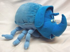 Vintage Applause Disney Bug&#39;s Life Blue Dim Beetle 10&quot; Plush Stuffed Animal Toy - £19.46 GBP