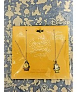 Cogsworth and Lumiere Friendship Necklace Set (Beauty and the Beast) - £24.31 GBP