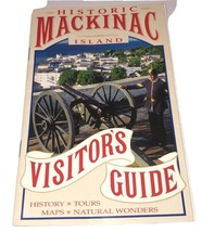 Historic “Mackinac” Island Visitors Guide 1994 W/ Fold-Out Map - $107.30 MXN