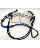 Witz See-It-Safe Clear Waterproof ID Case with Lanyard Lot of 2 - $18.99