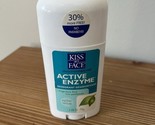 Kiss My Face Active Enzyme Deodorant Fragrance Free 2.48 Oz Rare Discont... - $23.74
